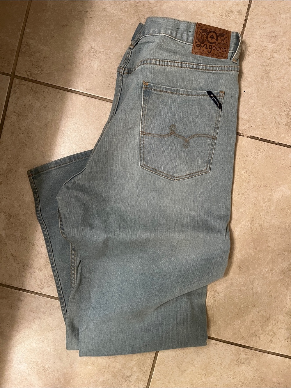 Men’s LRG Relaxed fit Light Blue Denim Jeans